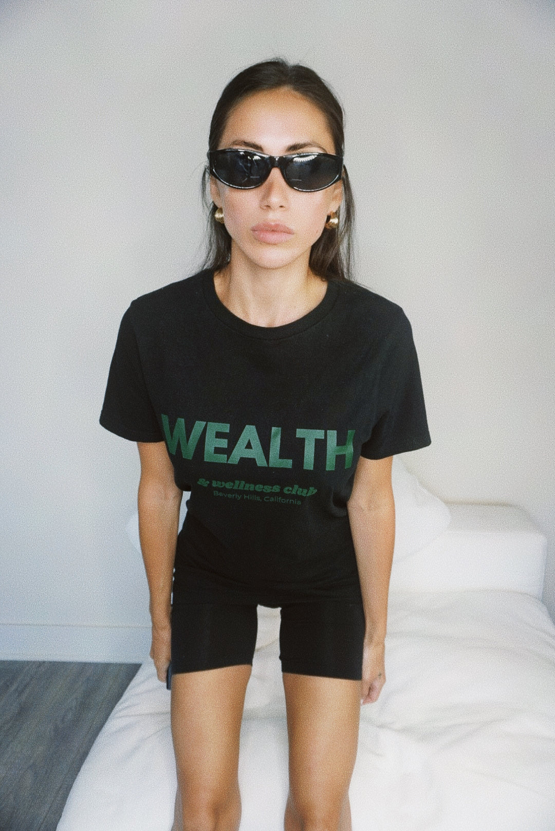 Wealth & Wellness Black T-Shirt