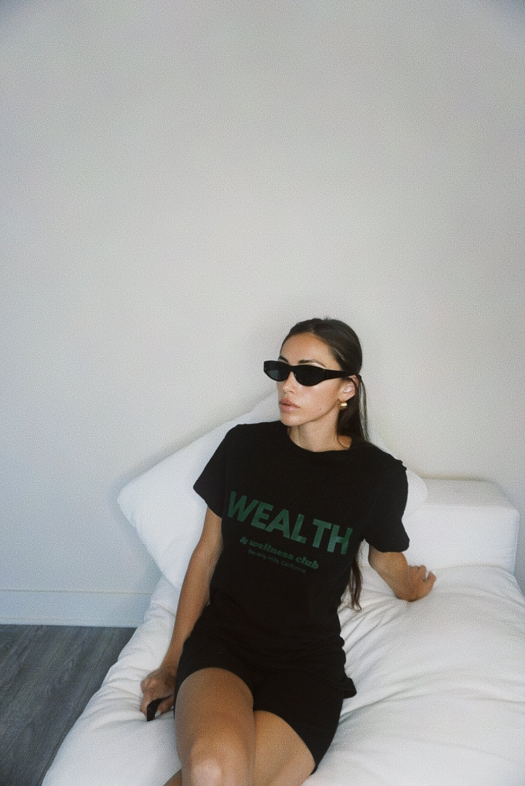 Wealth & Wellness Black T-Shirt