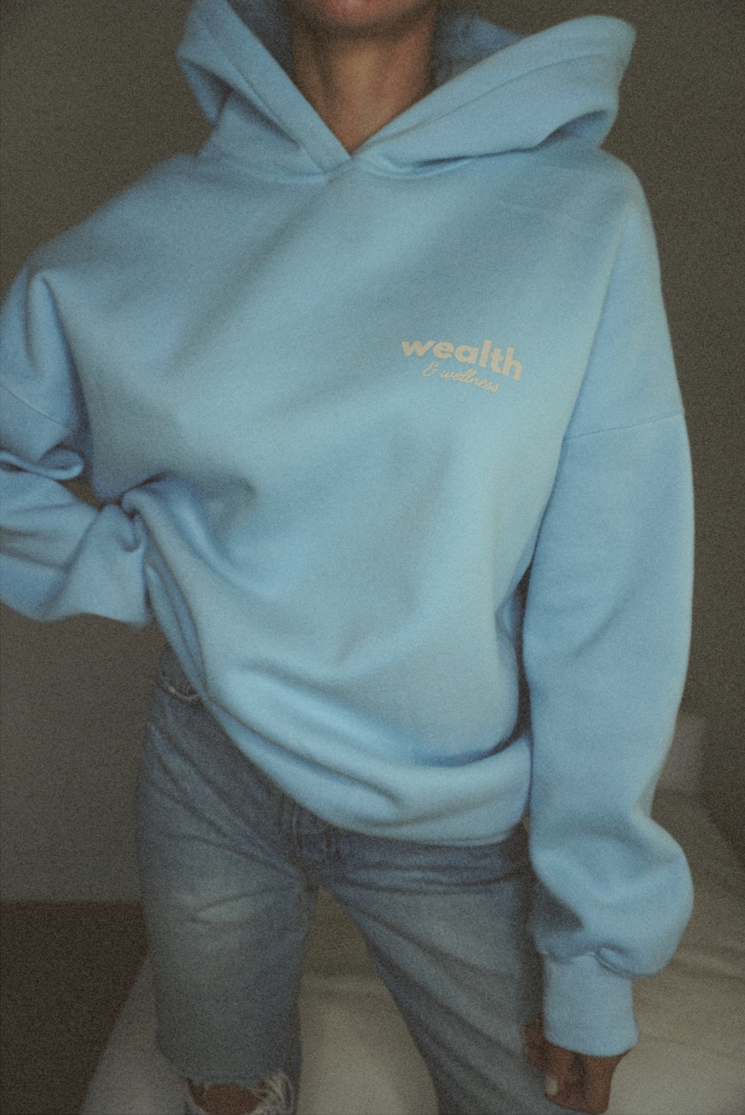 Wealth & Wellness Oversized Hoodie