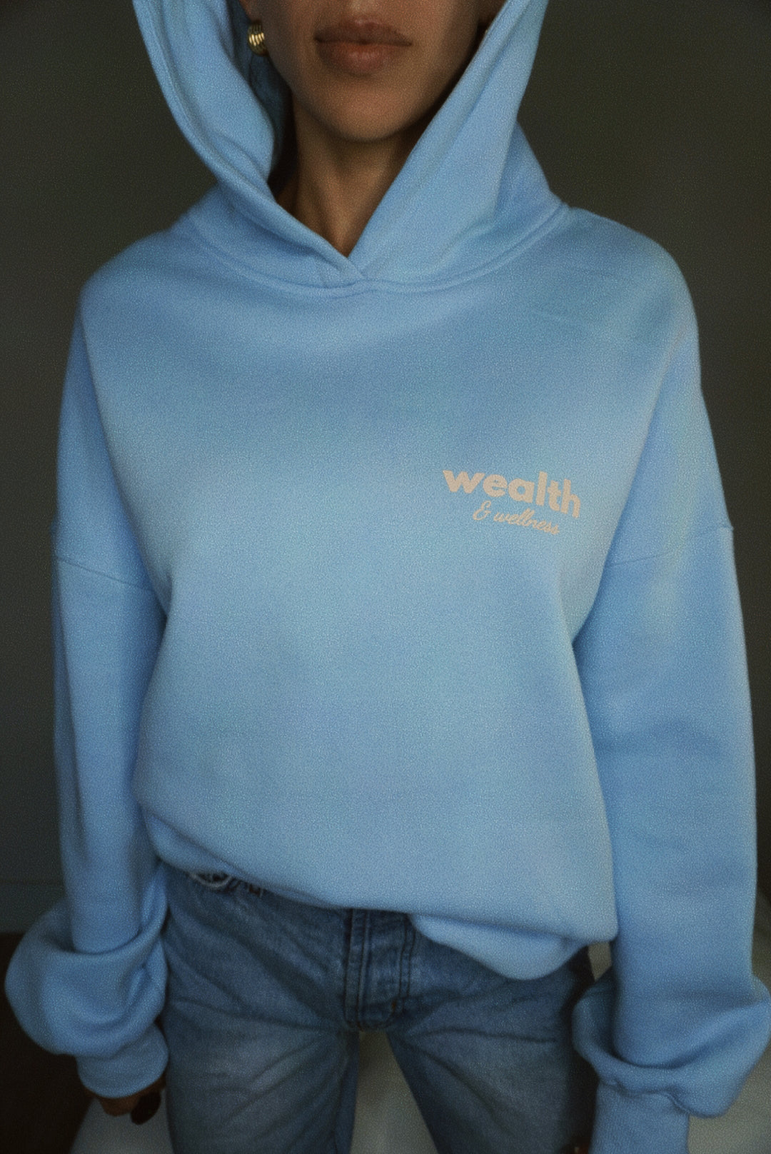 Wealth & Wellness Oversized Hoodie