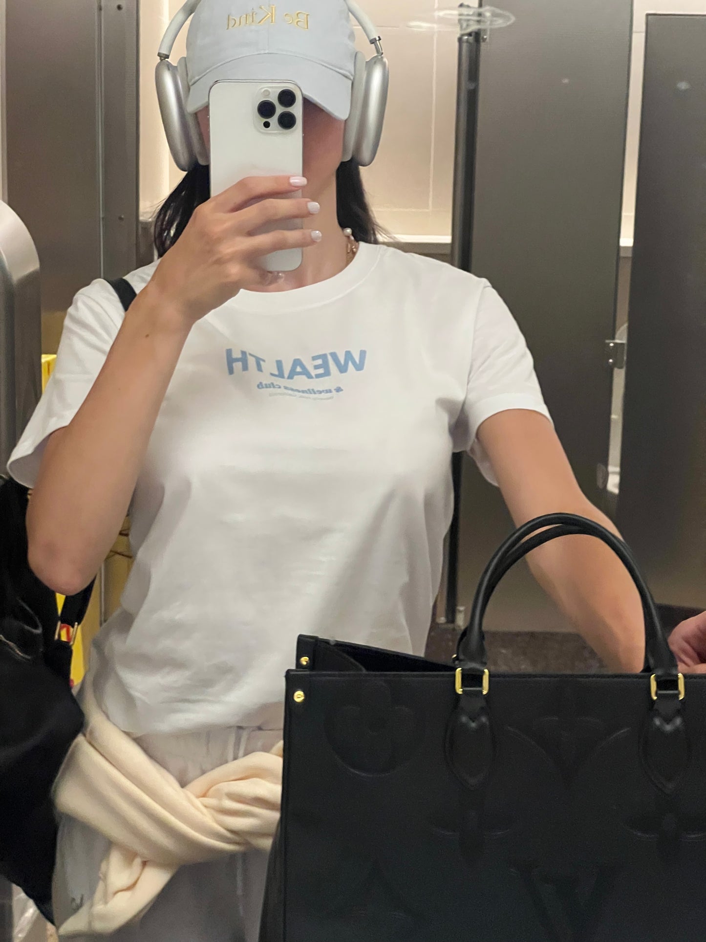 Wealth & Wellness White T-Shirt