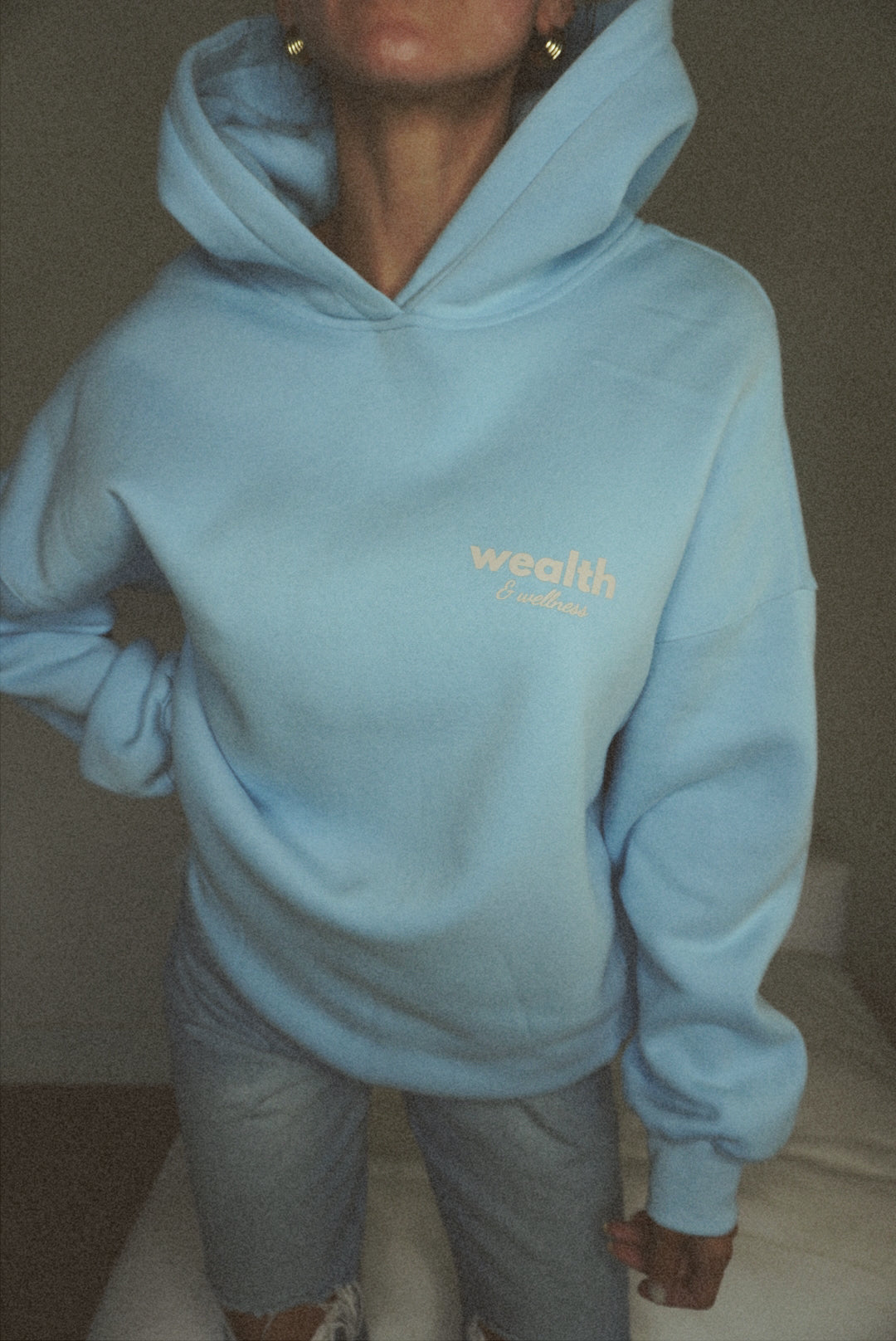 Wealth & Wellness Oversized Hoodie
