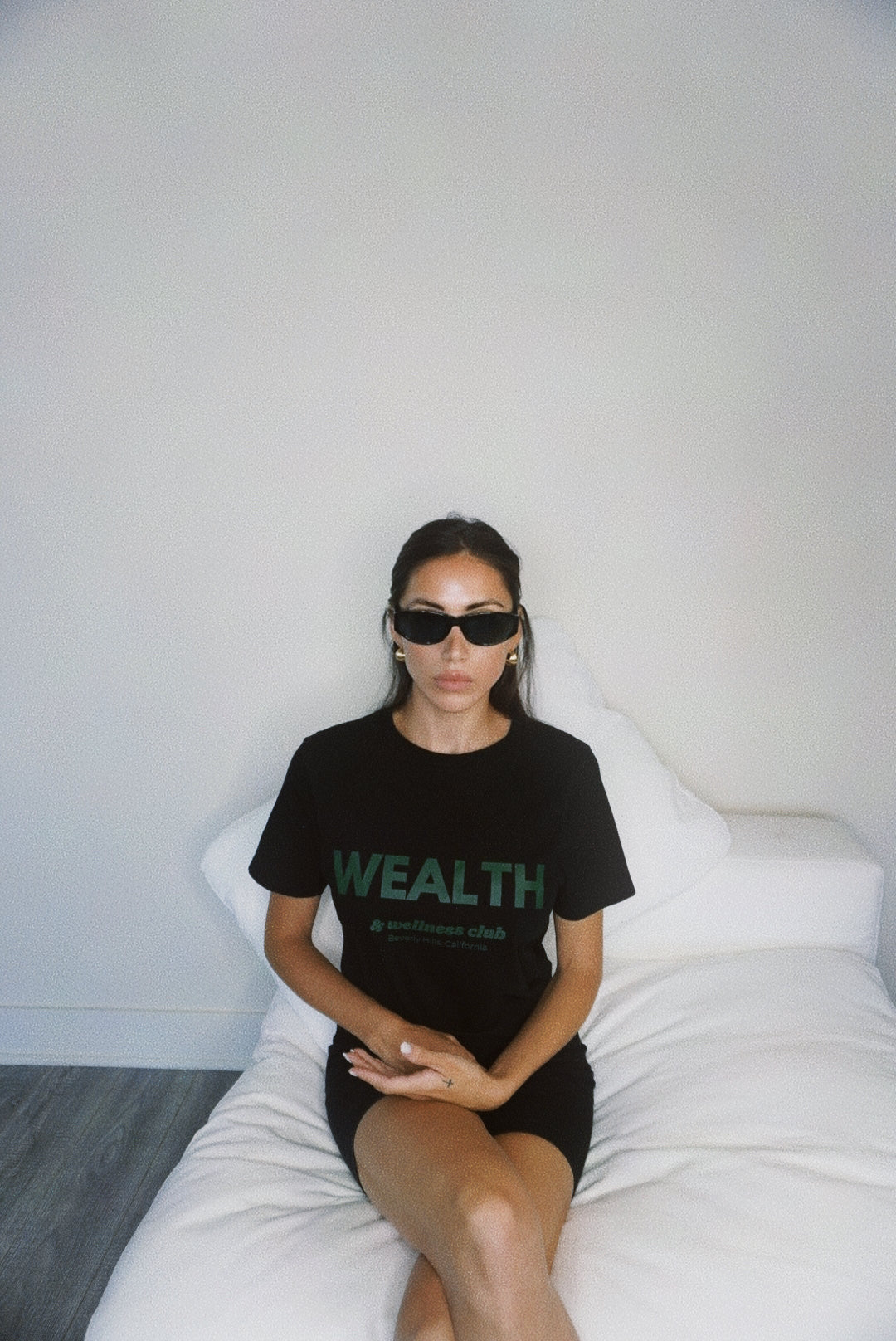 Wealth & Wellness Black T-Shirt