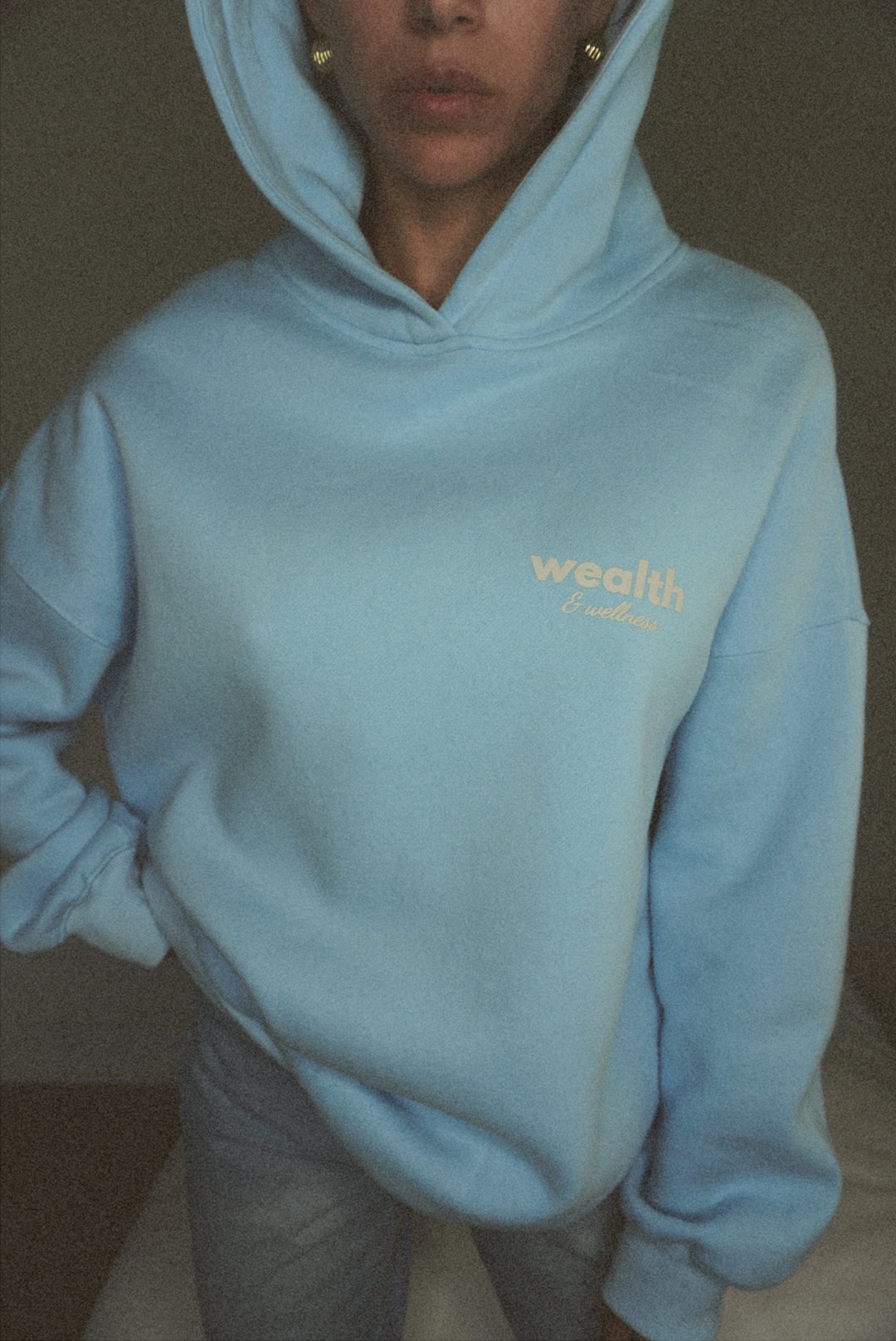 Wealth & Wellness Oversized Hoodie