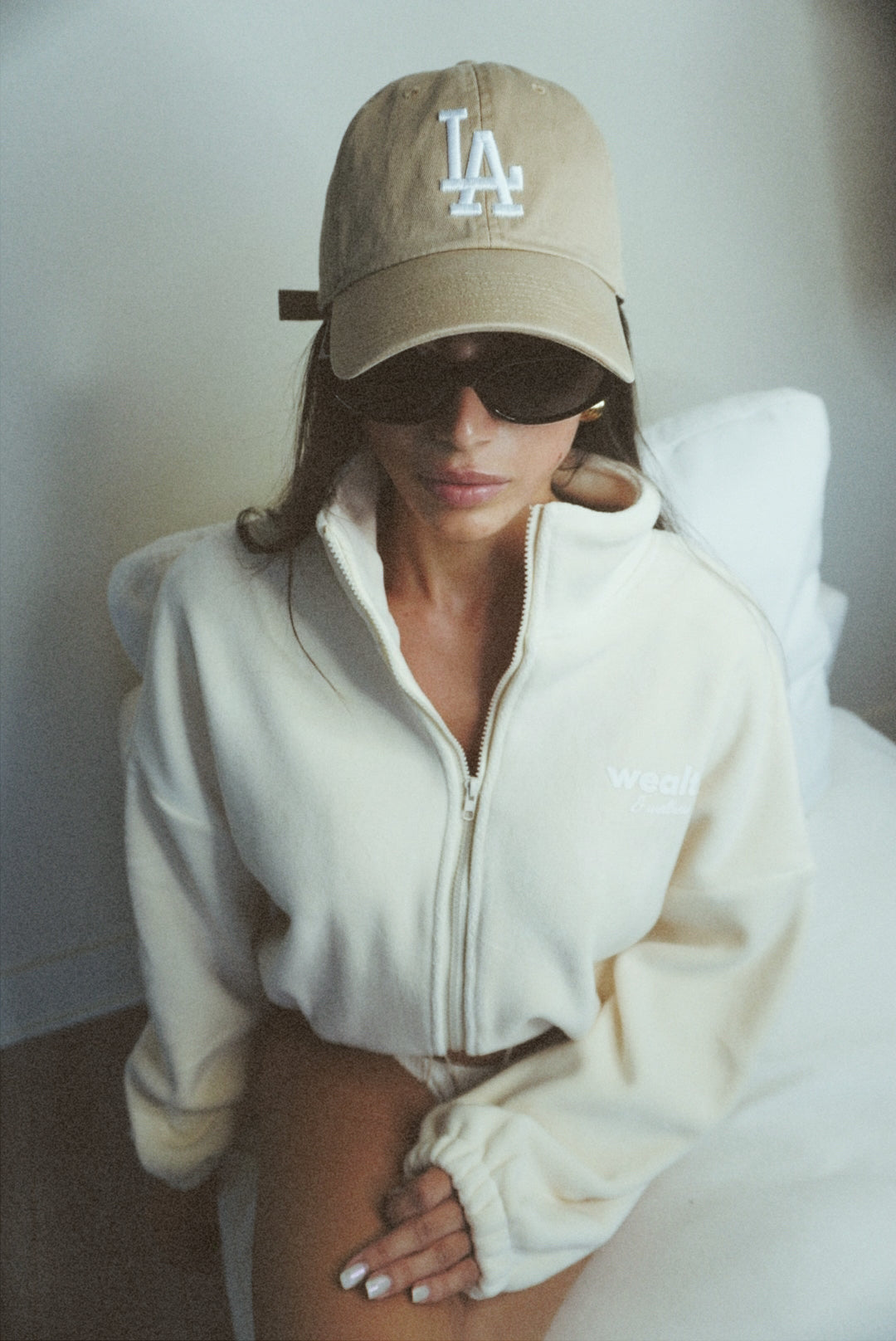 Wealth & Wellness Crop Teddy Jacket