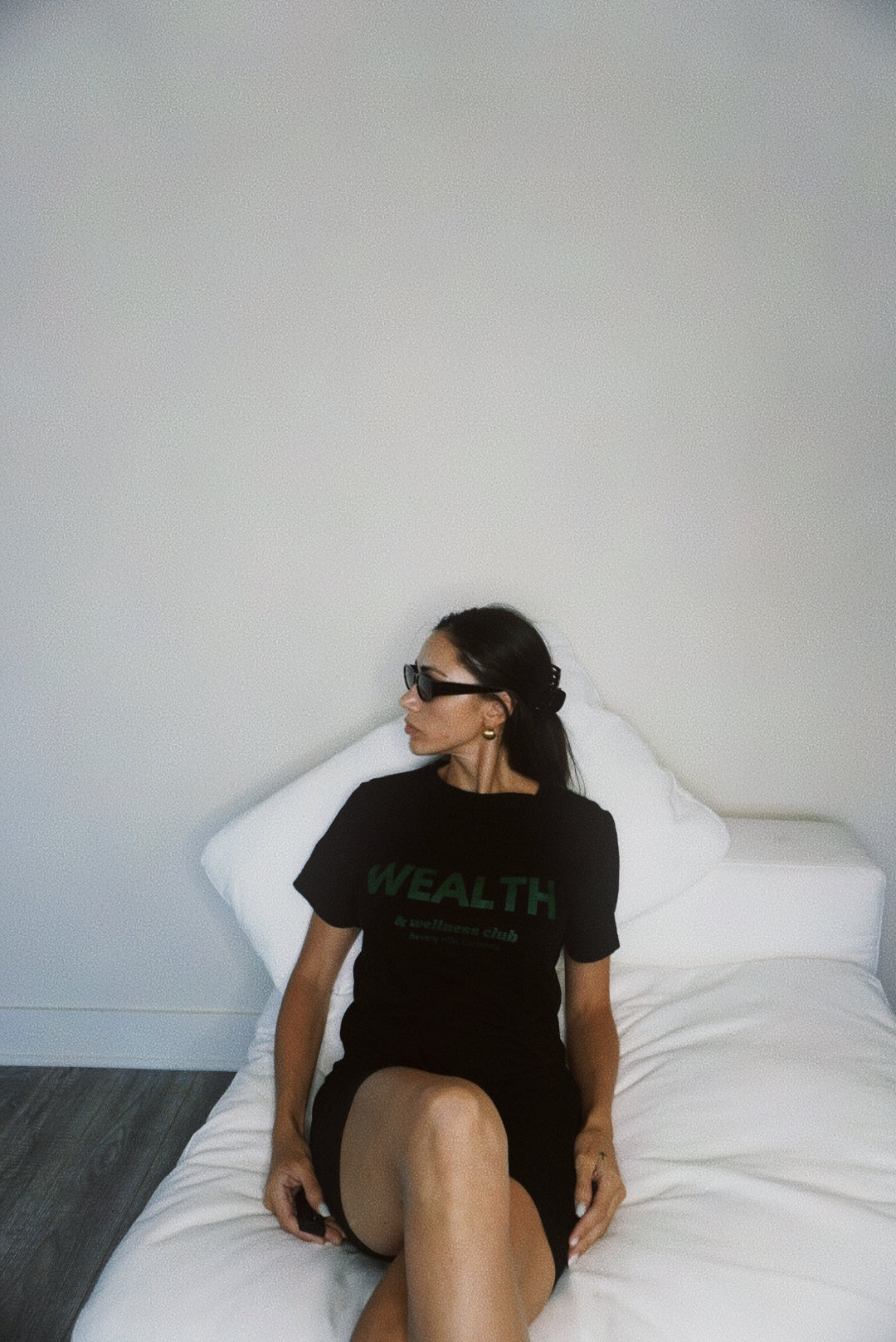 Wealth & Wellness Black T-Shirt