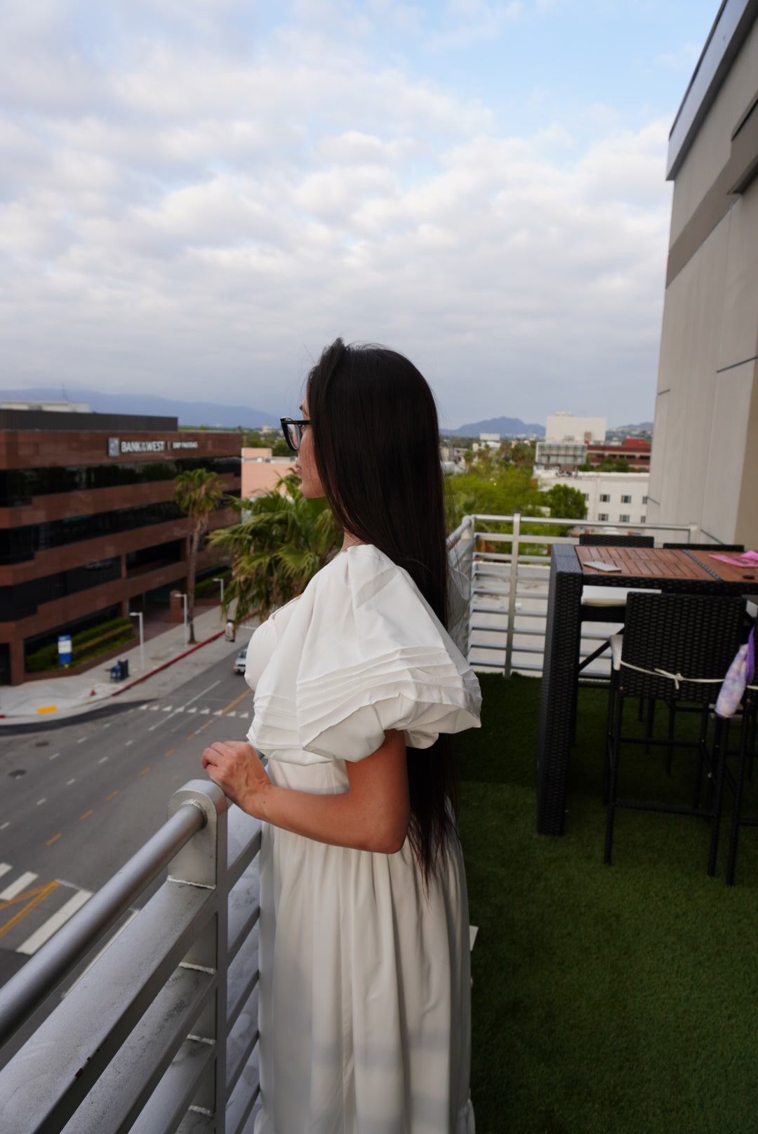 Flying On Private Maxi Gown