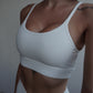 Bel Air Sporty Corset Pure White RibbedButterGlove™