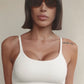 Bel Air Sporty Corset Pure White RibbedButterGlove™