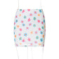 Floral 70's Mini Skirt