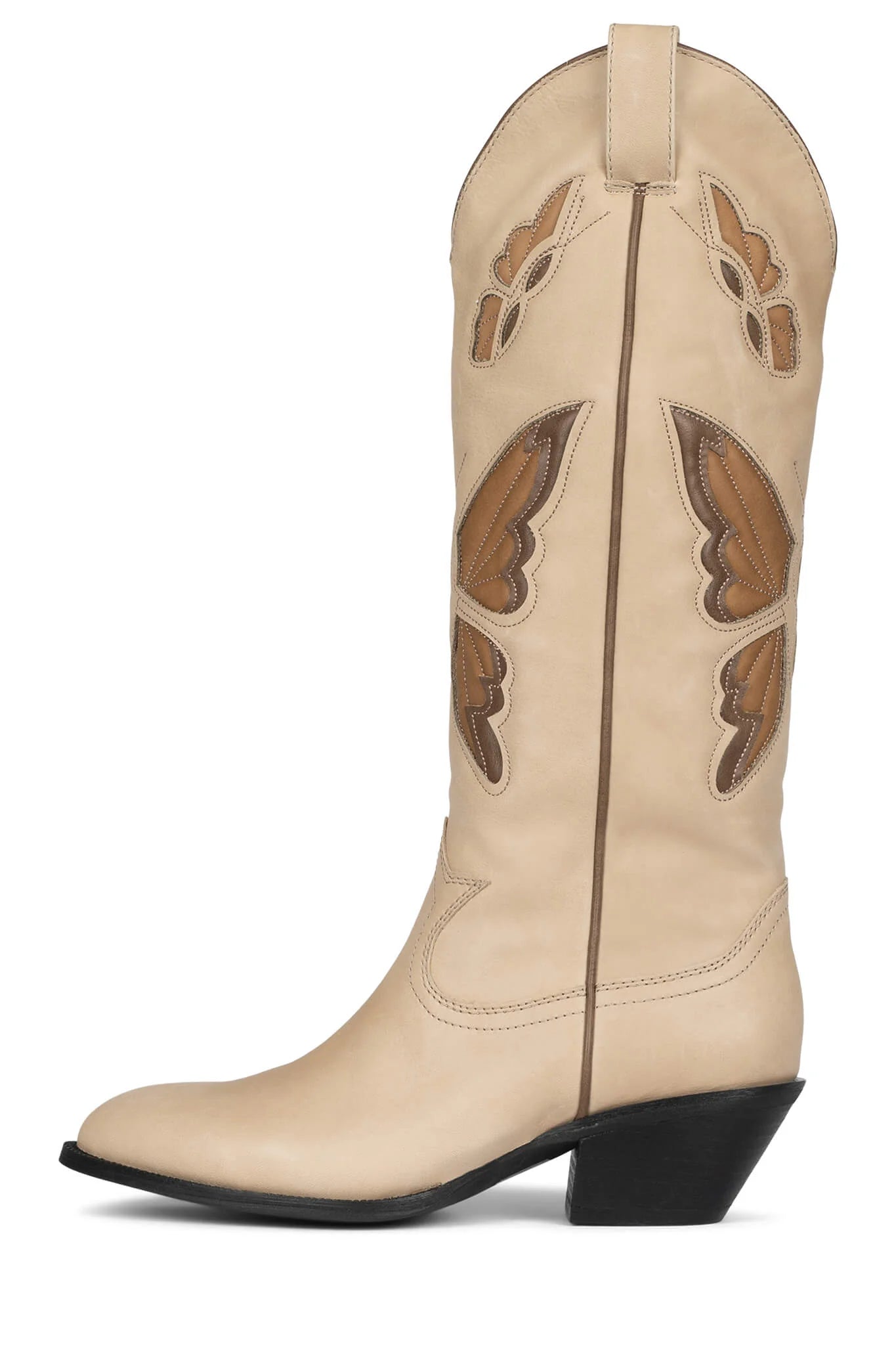 It Girl Cowgirl boots in butter