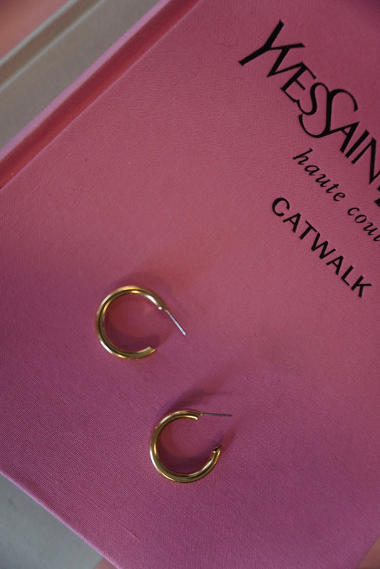 The It Girl Gold Hoops