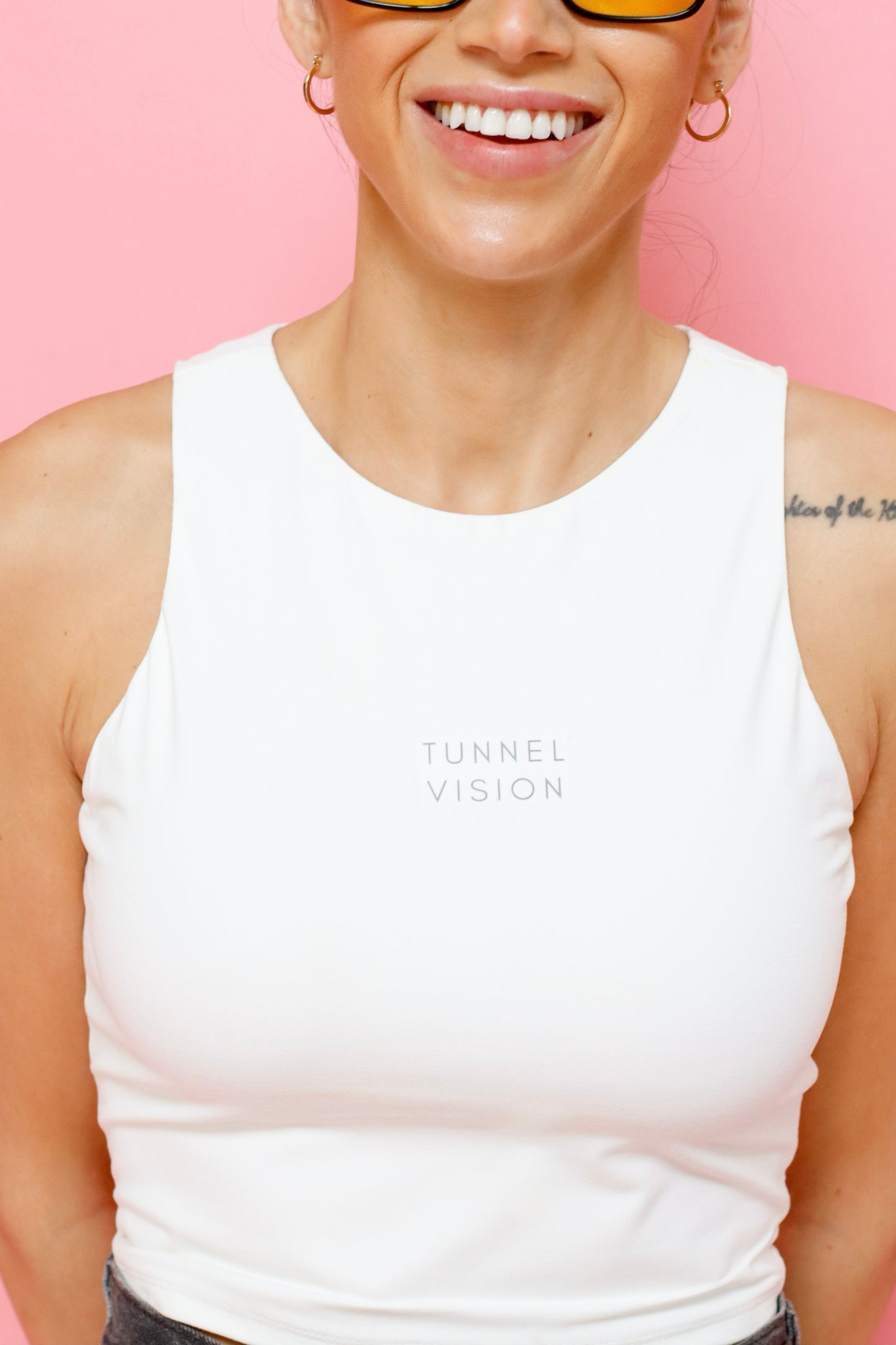 Your Perfect Fitted Crop Shirt w/ Custom Message