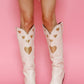 Lover Girl Cowgirl Boots Tans + Nudes