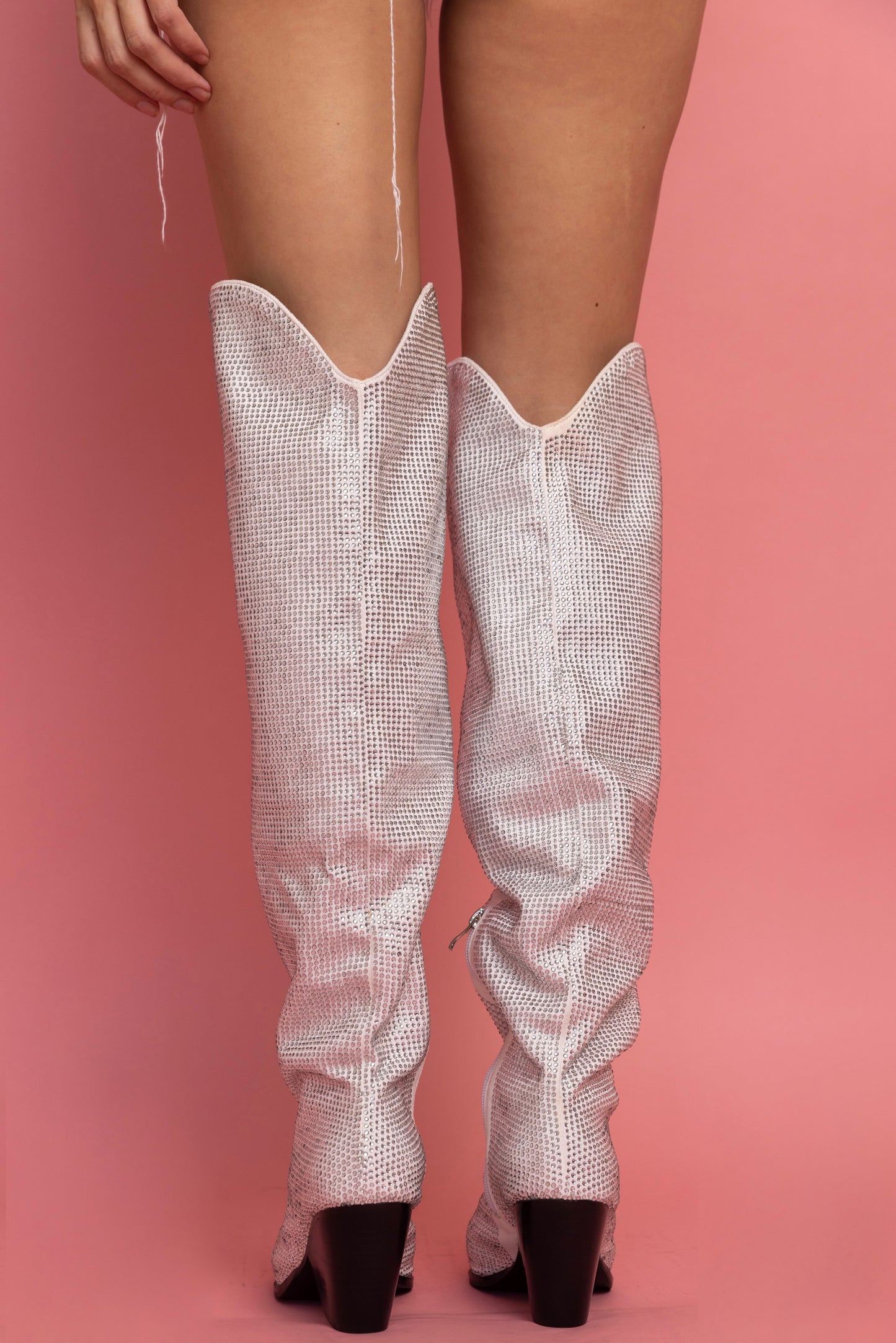 Diamond White Cowgirl Boots