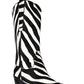 Zebra Cowgirl boots